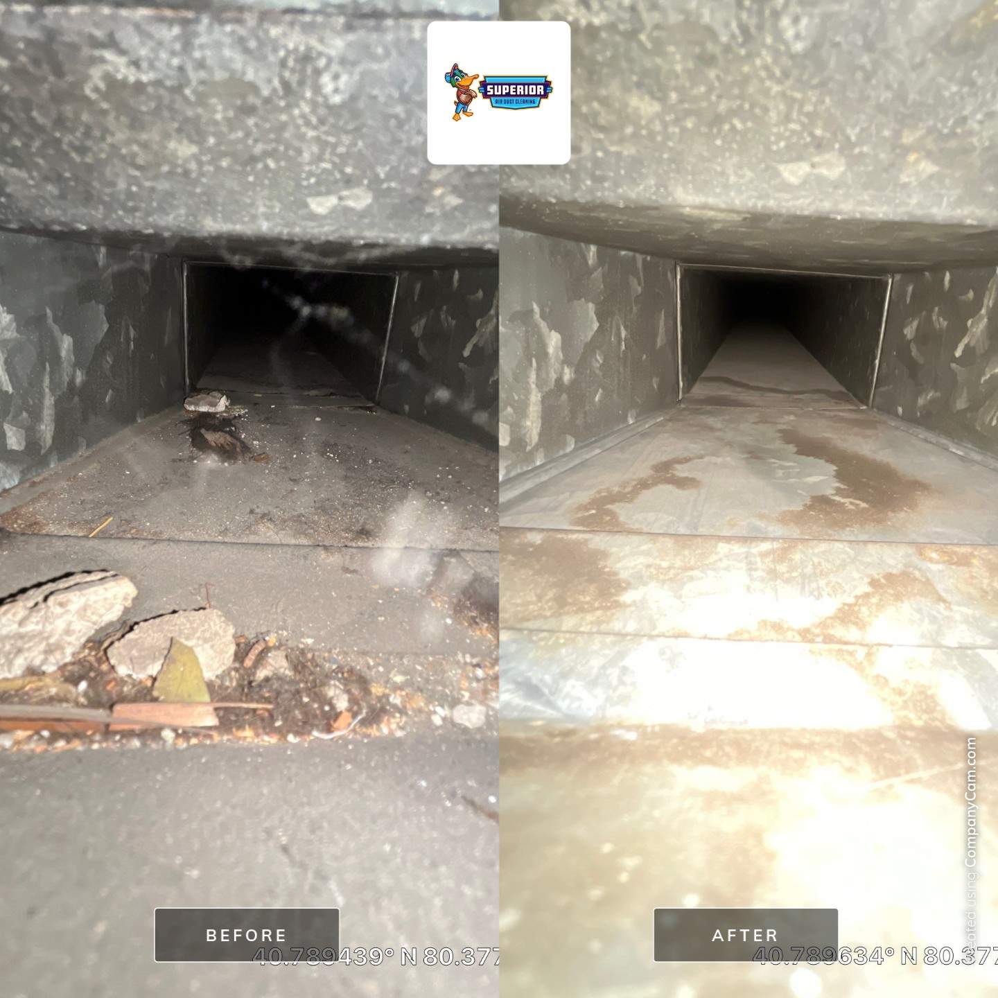 Air Duct Cleaning With a Vacuum Truck in Beaver Falls, PA by Superior Air Duct Cleaning