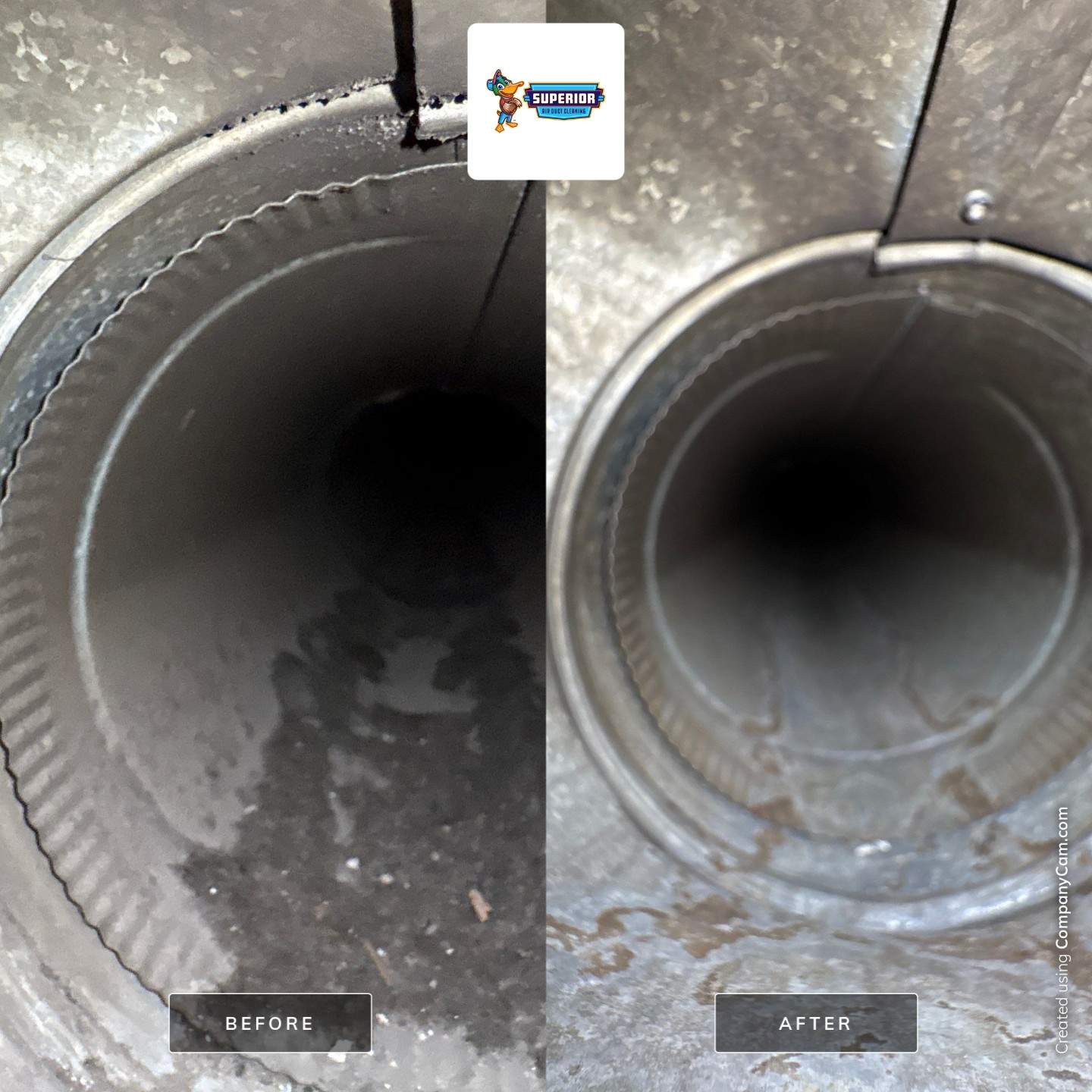 Air Duct Cleaning With a Vacuum Truck in New Castle, PA by Superior Air Duct Cleaning