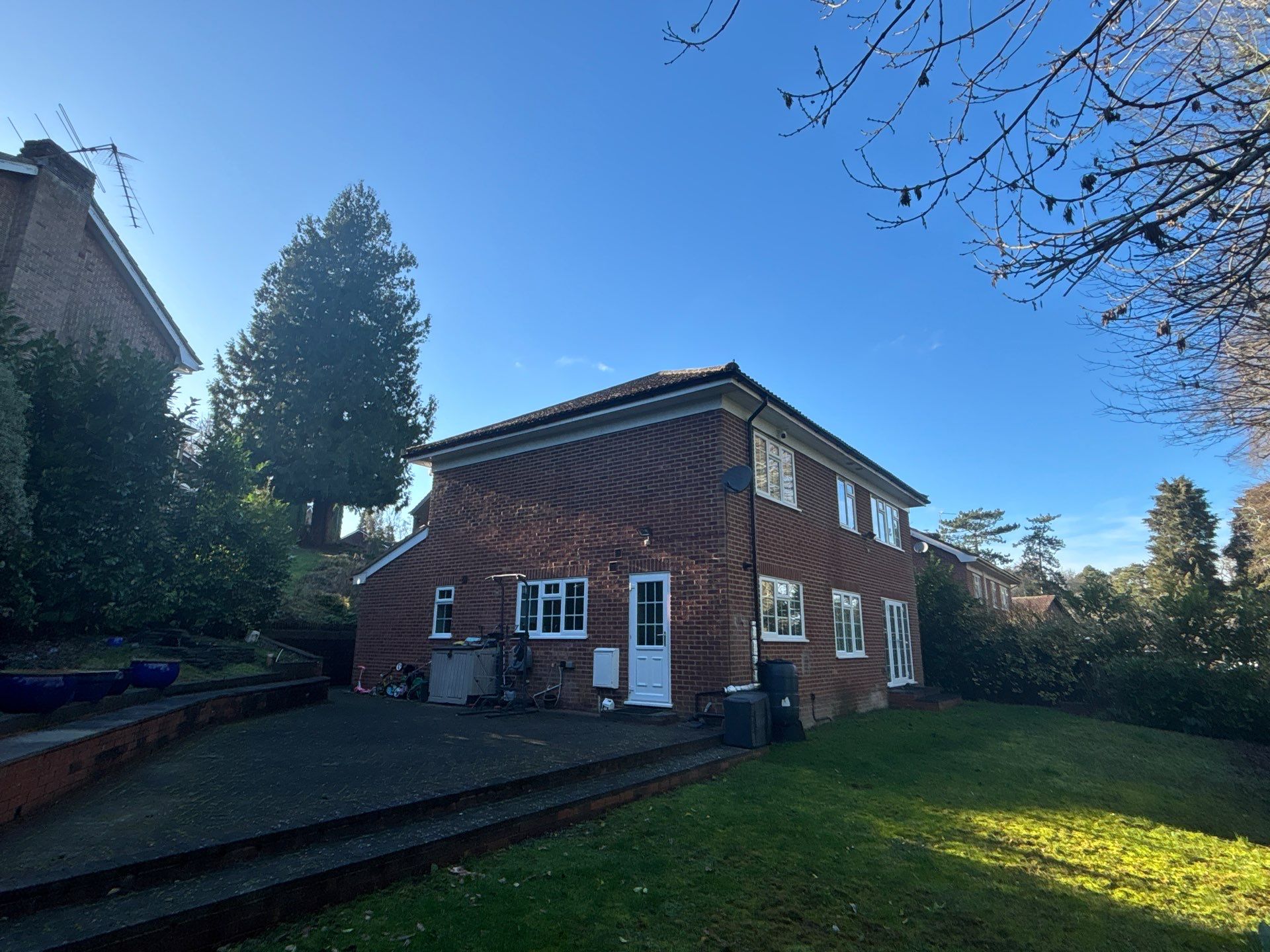 Roof And patio Cleaning Surrey by Ges Exterior Cleaning ltd
