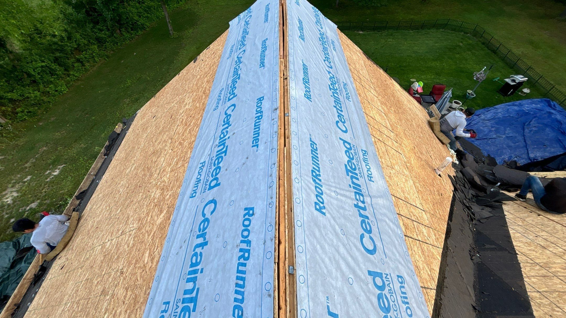Roof Replacement using CertainTeed Landmark by 180 Contractors