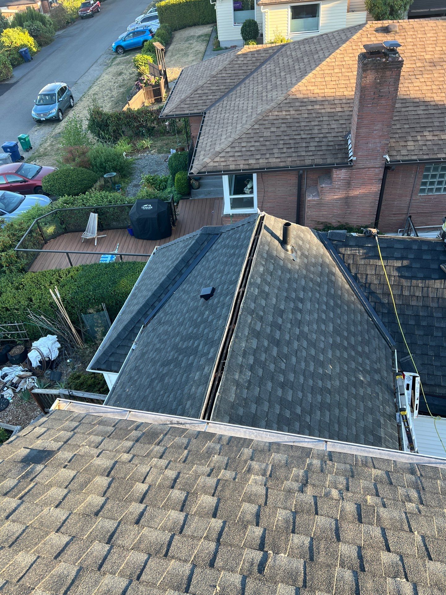 Residential Roofing Installation using GAF UHDZ Shingles by Roofing Formula LLC