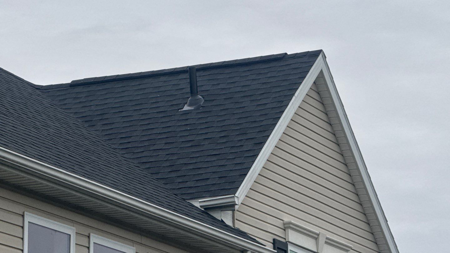 Residential Roofing Installation using GAF Timberline HDZ Charcoal by Nitro Roofing and Construction