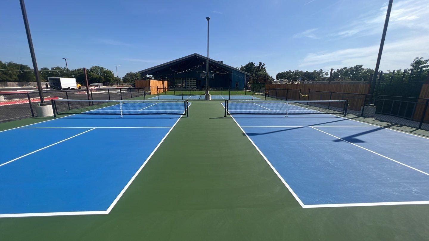 Bouldin Acres 2.0 Pickleball Courts by Sport Court Austin