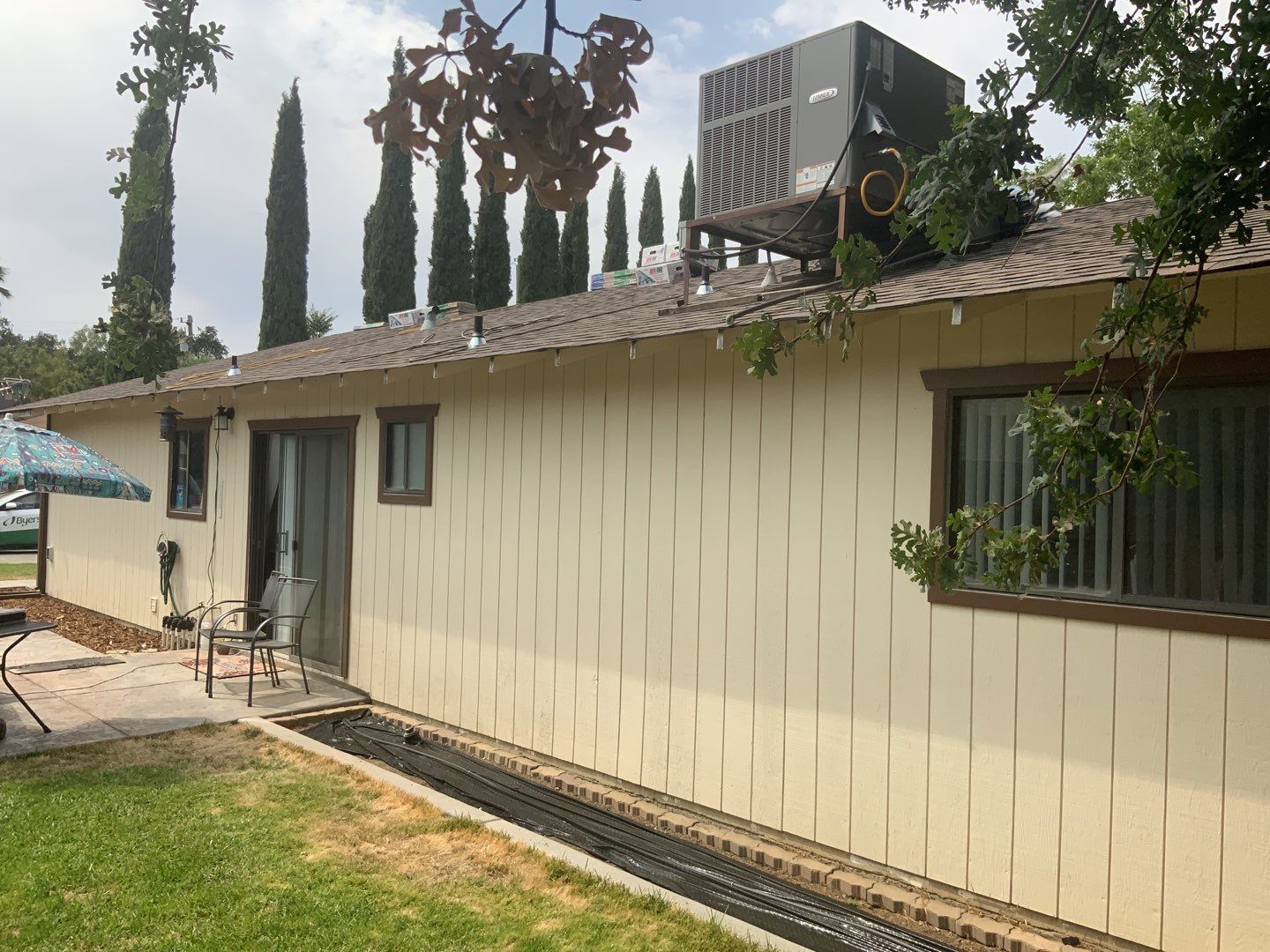 Gutter Installation using Englert LeafGuard Gutters by Byers Enterprises 