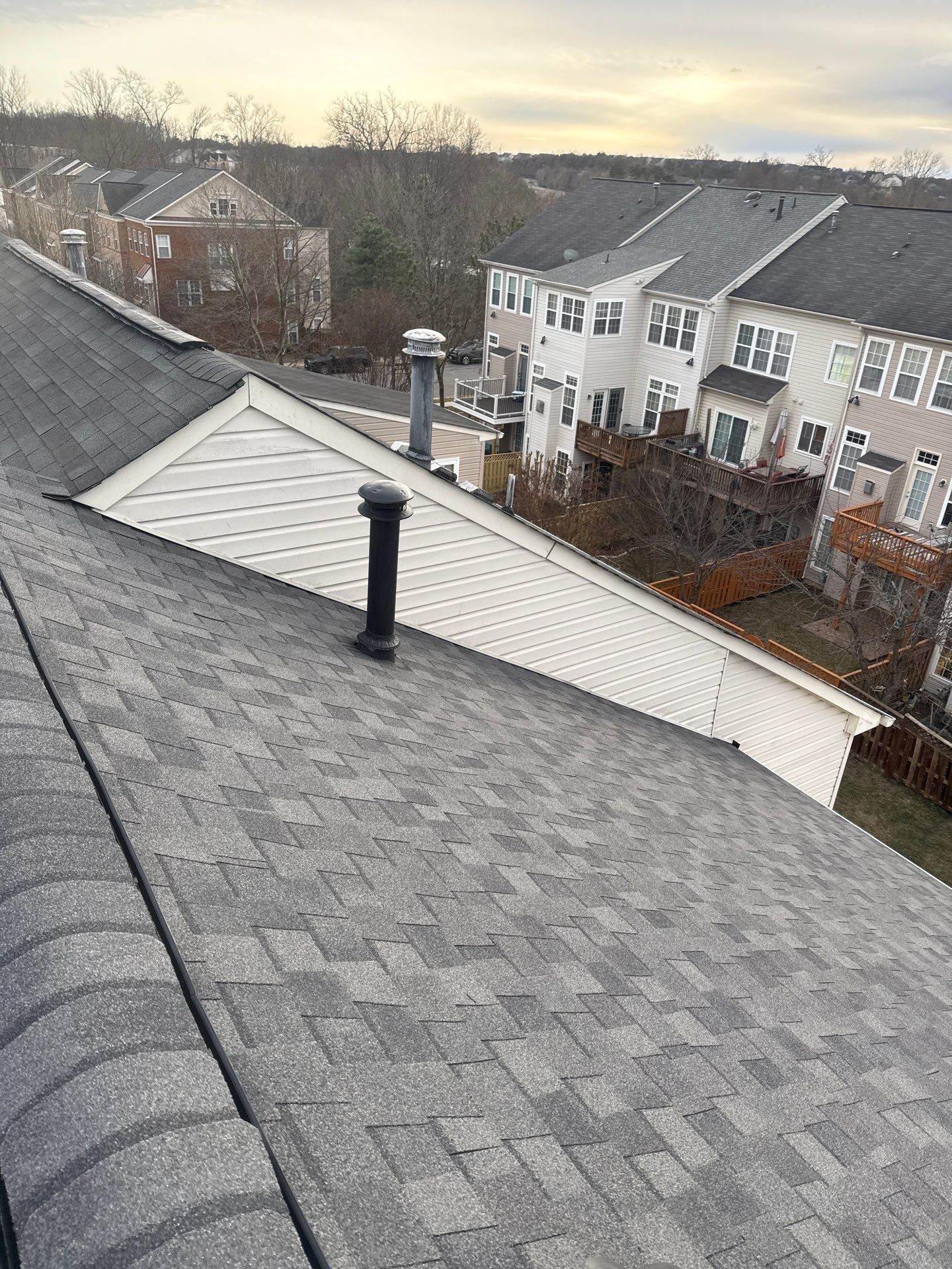 Broadlands: Residential Roof Replacement with CertainTeed Landmark Pro in Max Def Pewterwood by RM Banning, Inc.