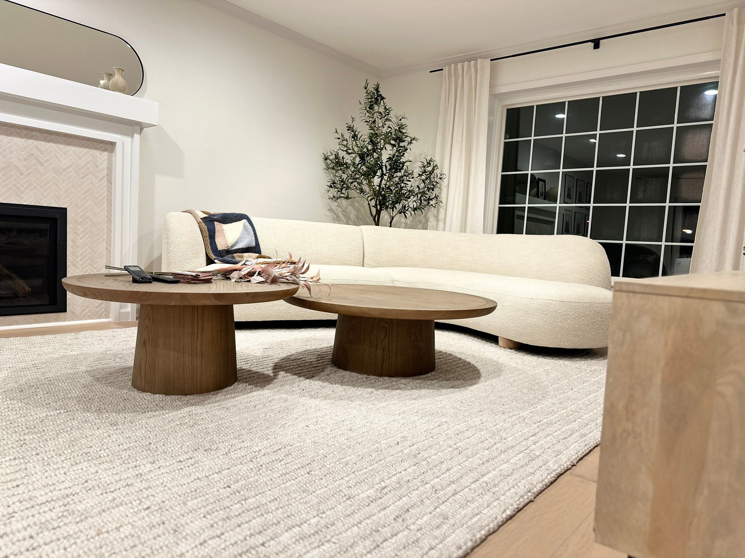 Family Room Remodel using Benjamin Moore by Home Concepts Construction