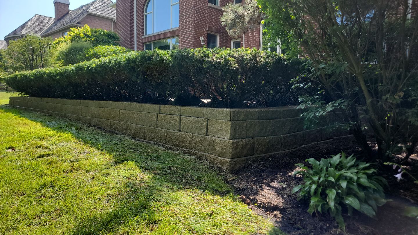 Brick paver repair, clean and seal by Northern Power Washing LLC.