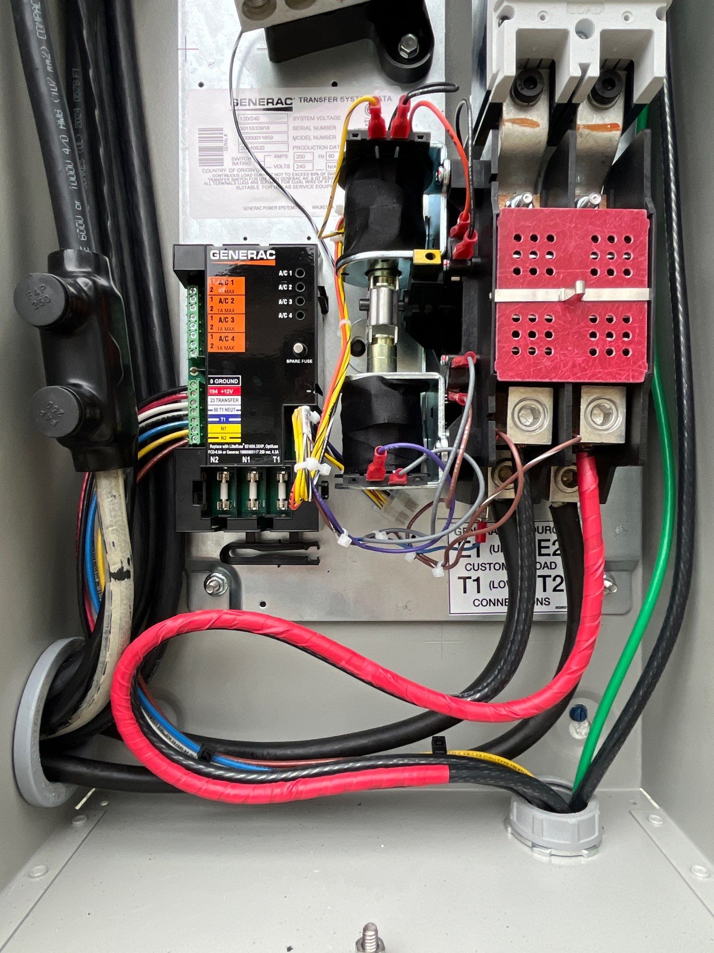 18kW Generac Whole Home Generator and 200A Automatic Transfer Switch by Smartron Electric