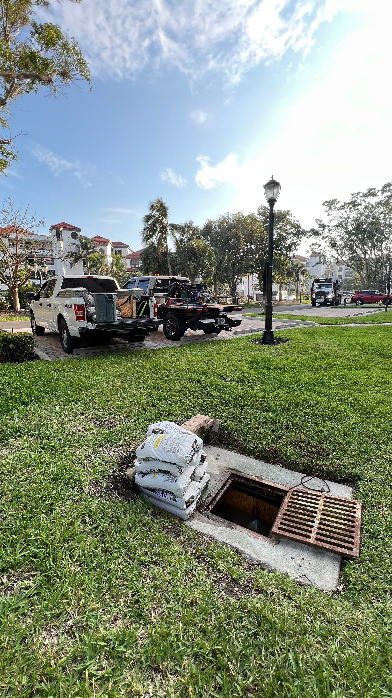 Condo Parking Garage Cleanup and Stormwater System Maintenance by APS Power & Water