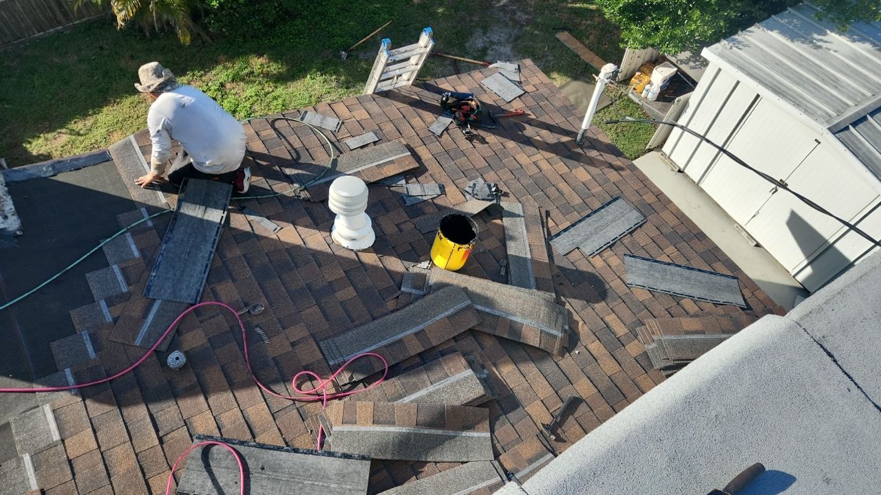Project in St Pete 33703 by Mitchell Roofing Company LLC 