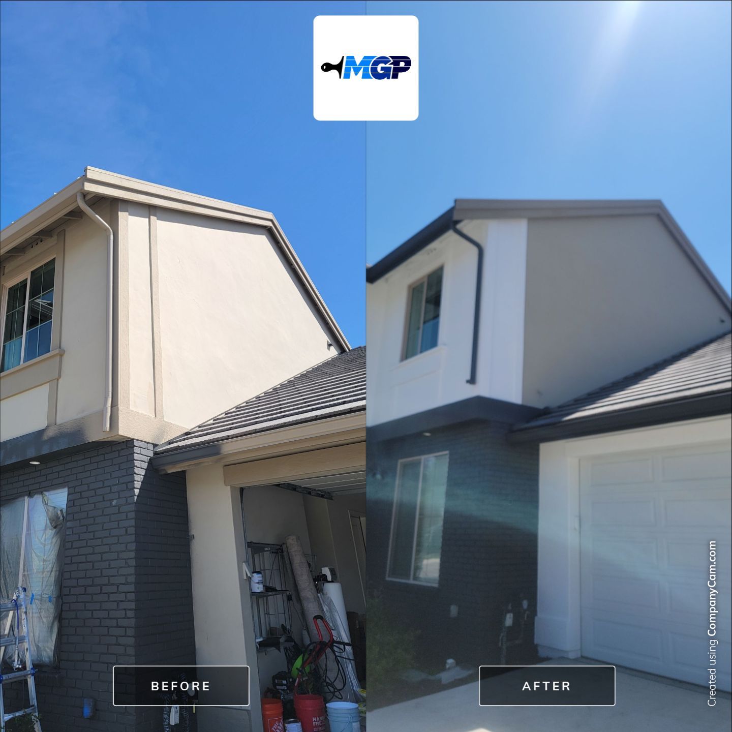 Updating the front of the house to pop by MGP Coatings