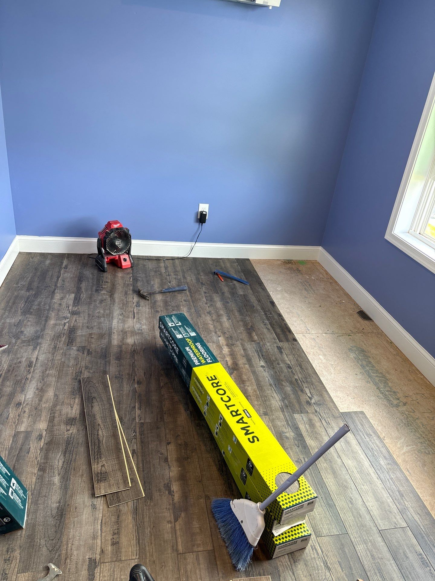Interior Remodel & Basketball Goal Installation – Middletown, DE by Laser Focused Solutions LLC