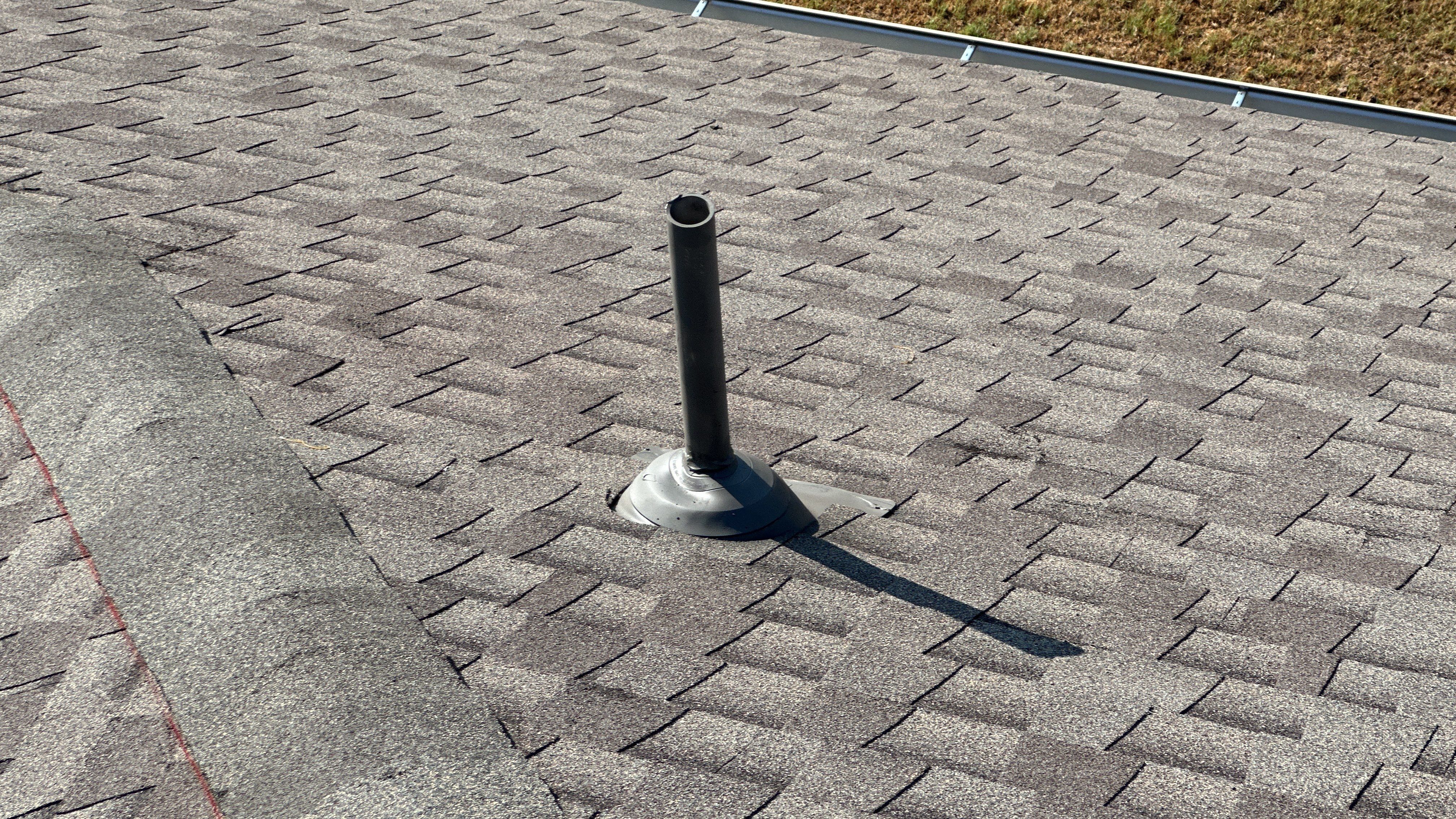 Reroof using GAF HDZ Weathered Wood by Castillo Roofing