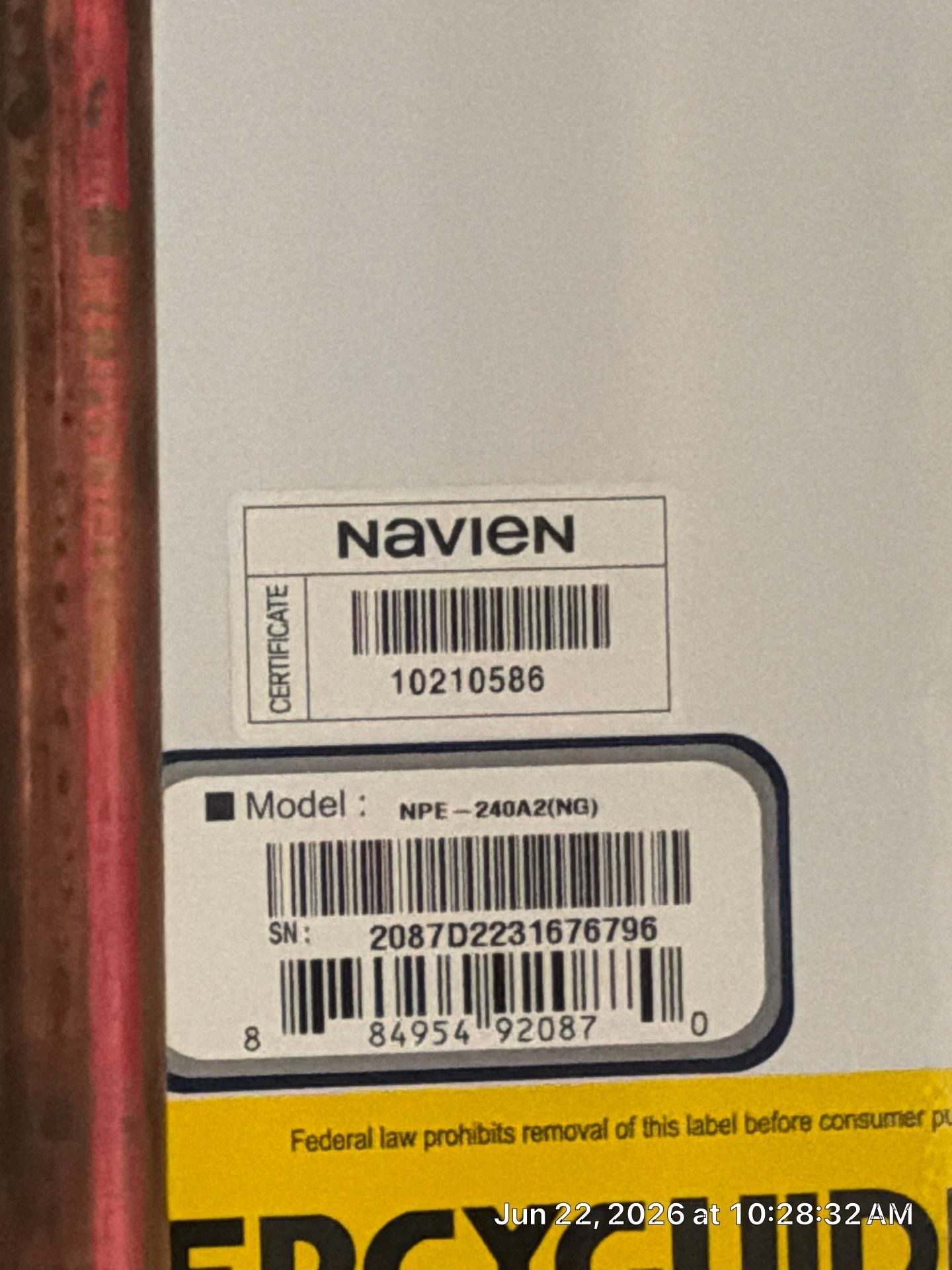 Navien Tankless Water Heater Annual Maintenance & Descaling – Crystal Lake, IL | GSHA Services, LTD by GSHA Services LTD