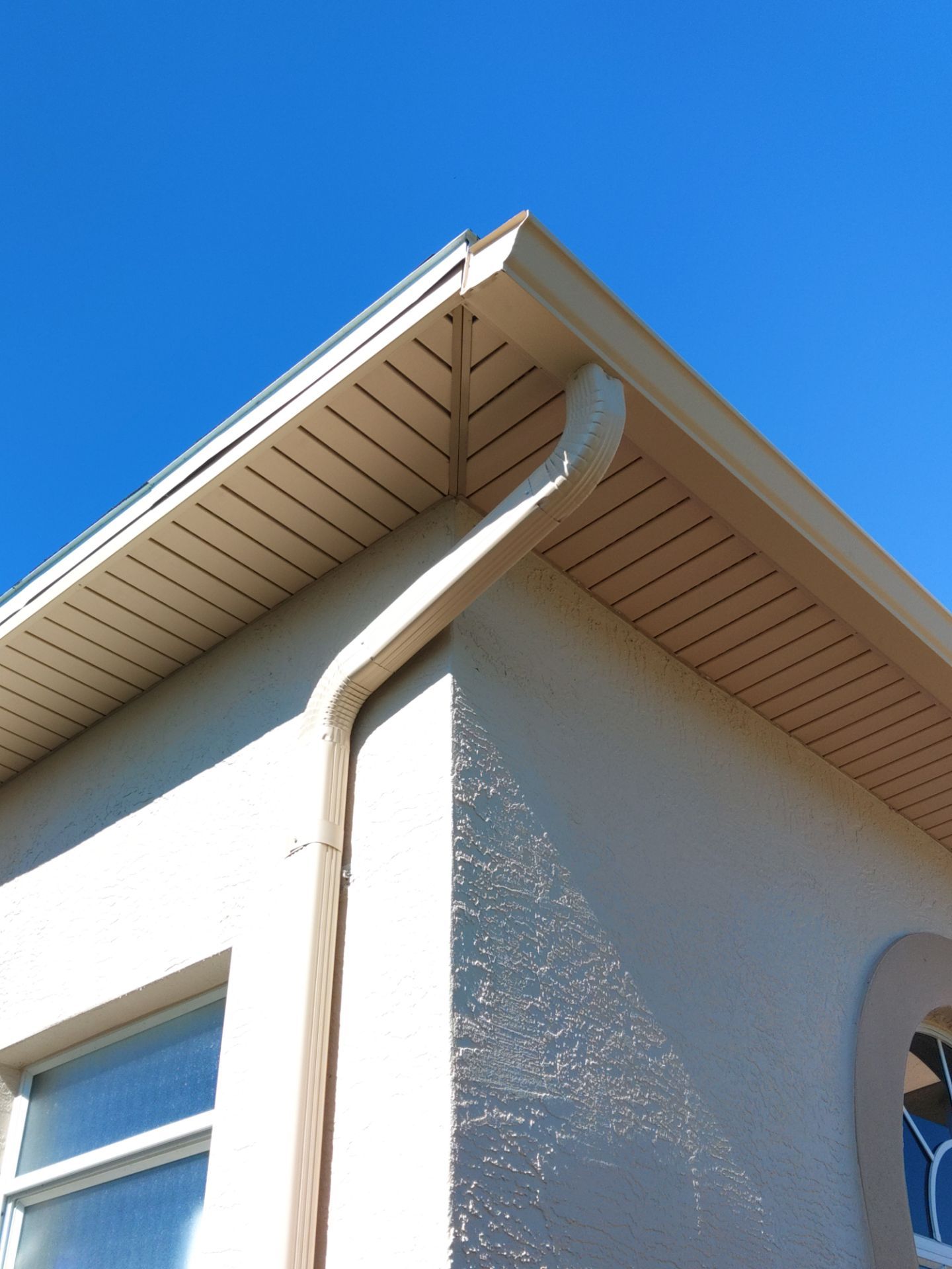 Cameo New Gutters and Soffit Installation FL by Gutter Professors