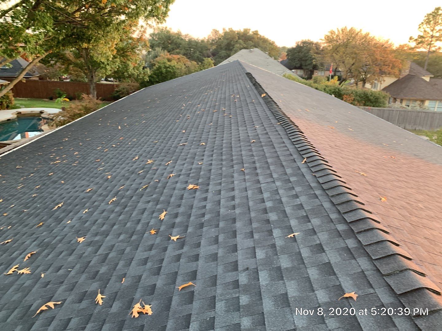 Huge Estate - Residential Roofing Installation using GAF Timberline HDZ Shingle System by First United Roofing & Construction
