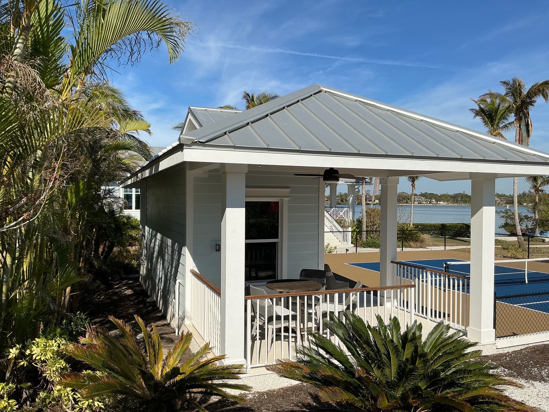All New 1/2 Round Gutters in Nokomis FL by Gutter Professors