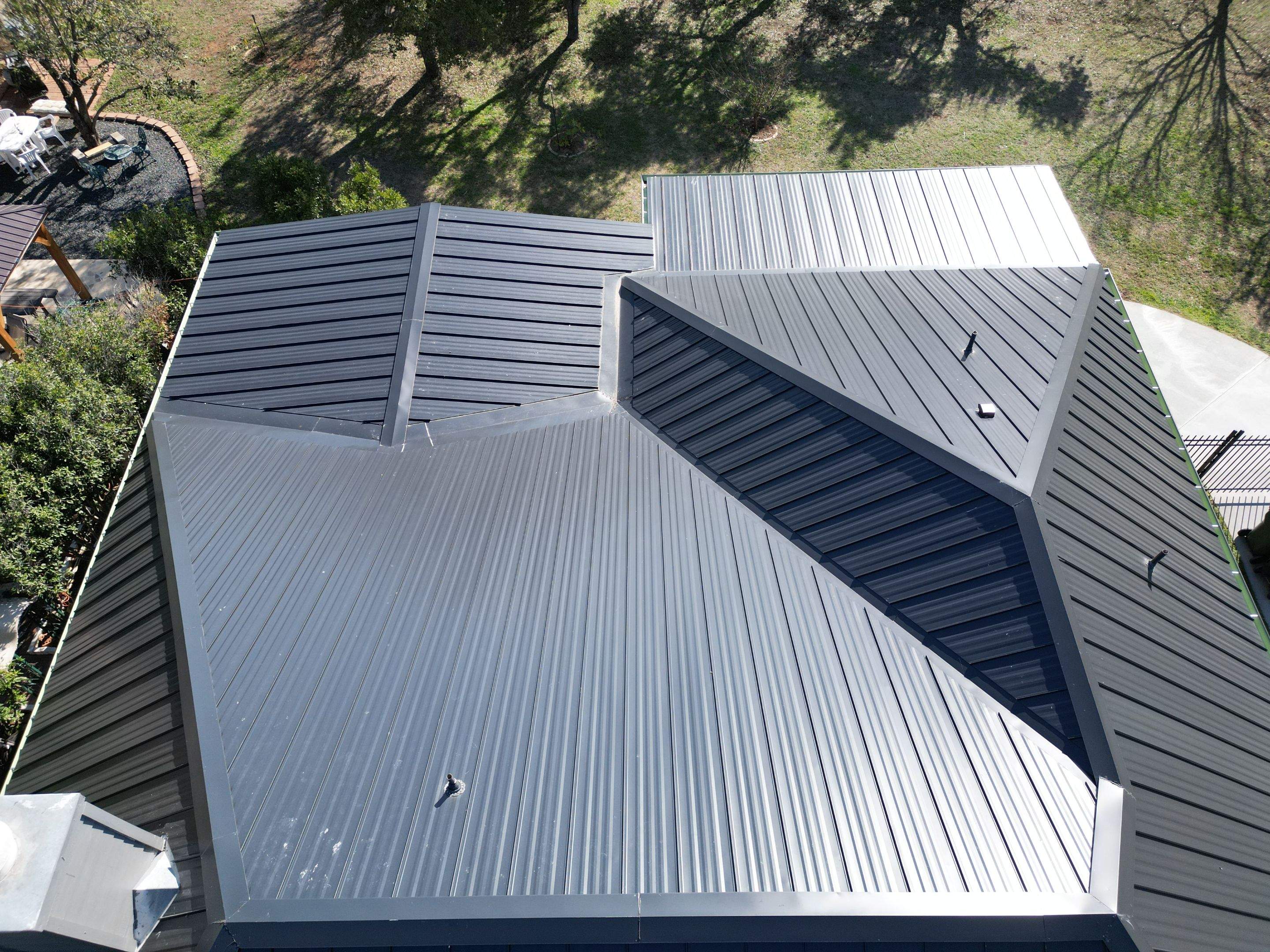 Matte Black - L&A Metals Class 4 UL 2218 Standing Seam Metal by RoofsOnly.com