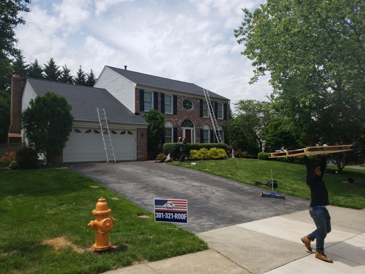 Roof Replacement by American Home Contractors