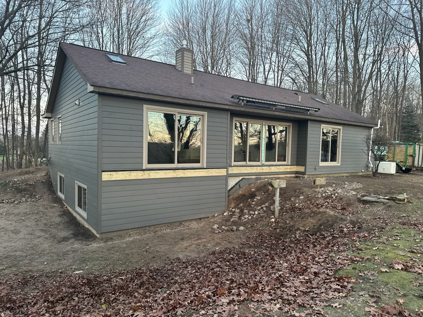 Siding Replacement using Alside S7 Cedar Mill Grain Composite by 180 Contractors