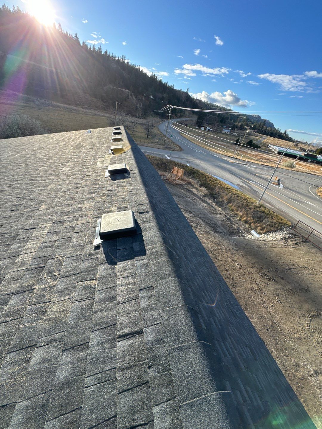 Commercial Roofing Installation using GAF Timberline HDZ by Top Notch Roofing Inc