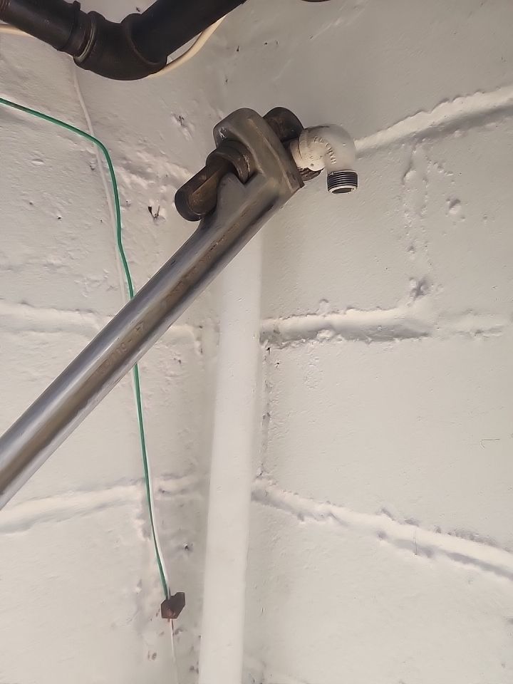 Replace failed gas line from gas connection at street to new meter by Sureway Comfort John Wilcox Plumbing Heating Cooling