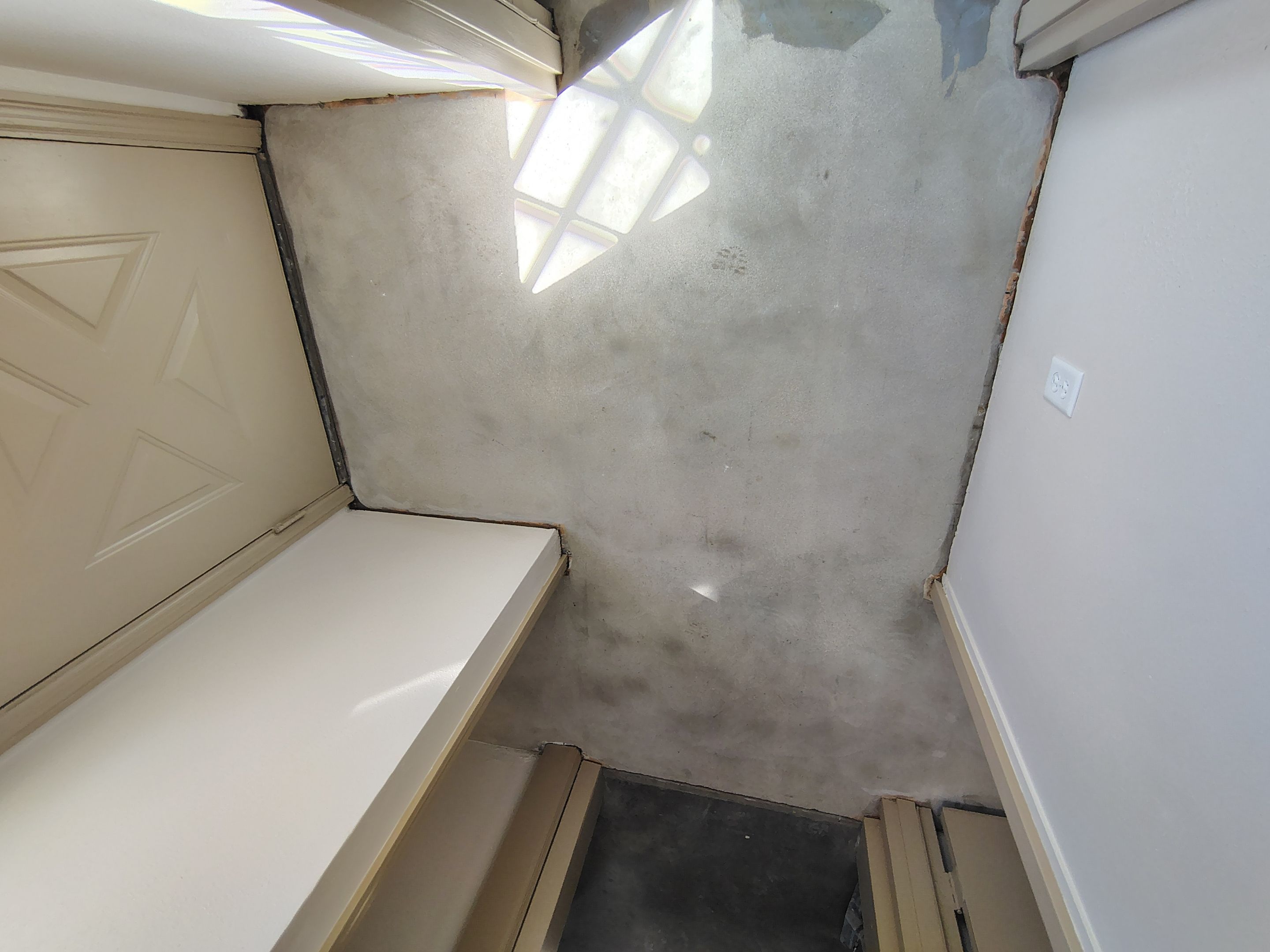 Durable Epoxy Flake Floor Coating for Commercial Workshop by Select Painting, Coatings & Garage Cabinets