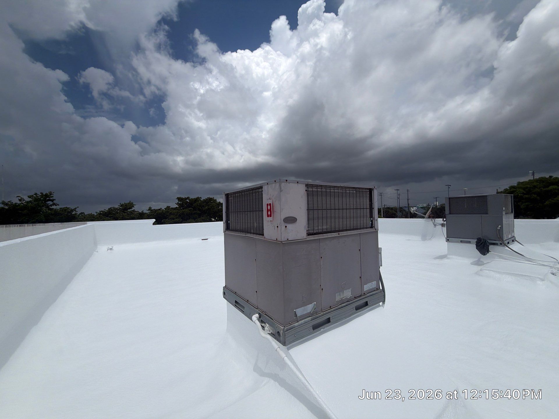 Commercial Flat Roof Restoration and Elastomeric Waterproofing in Delray Beach by Roof King LLC