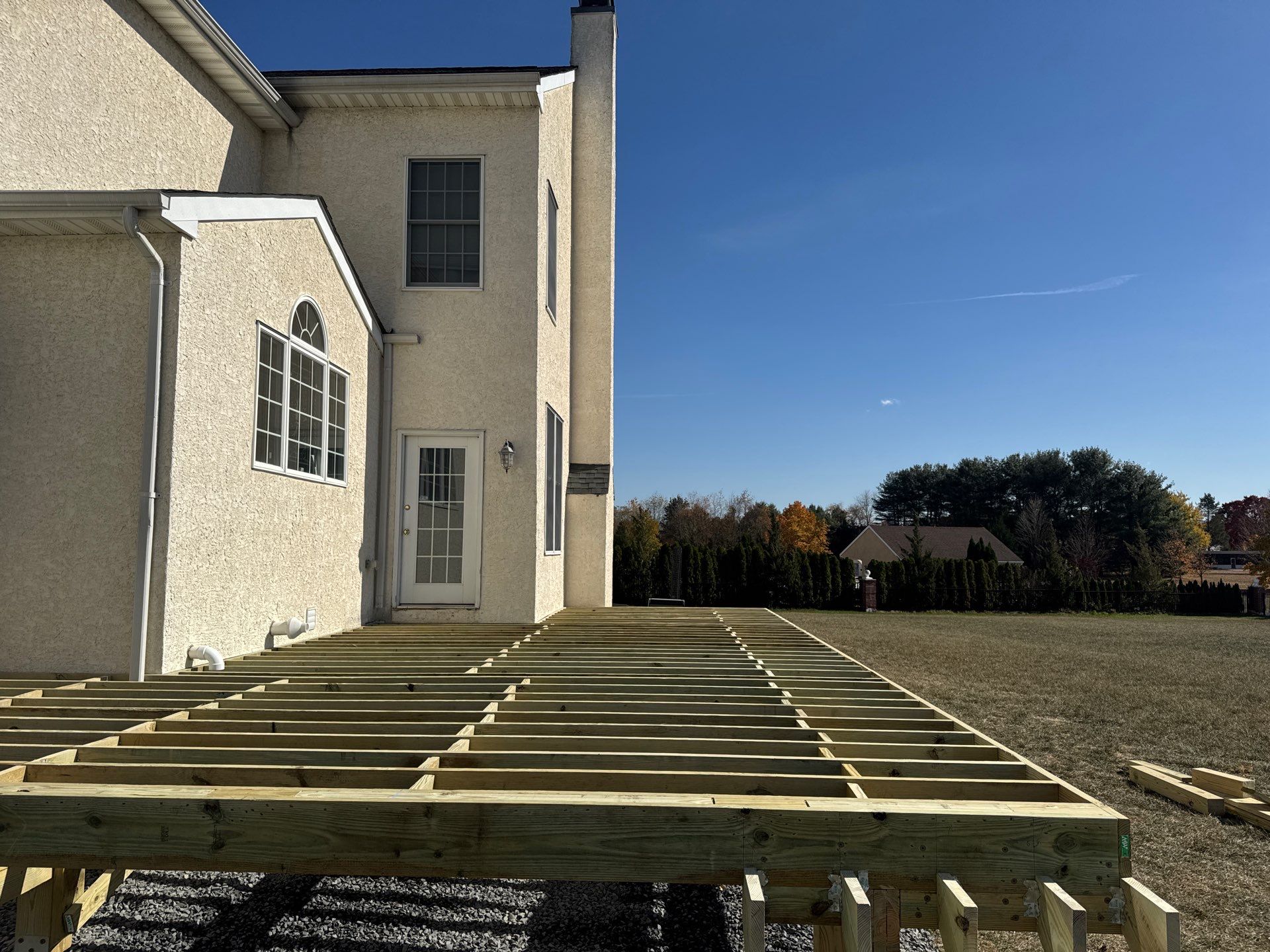 New Deck using Deckorators Venture - Color Saltwater by deck guardian