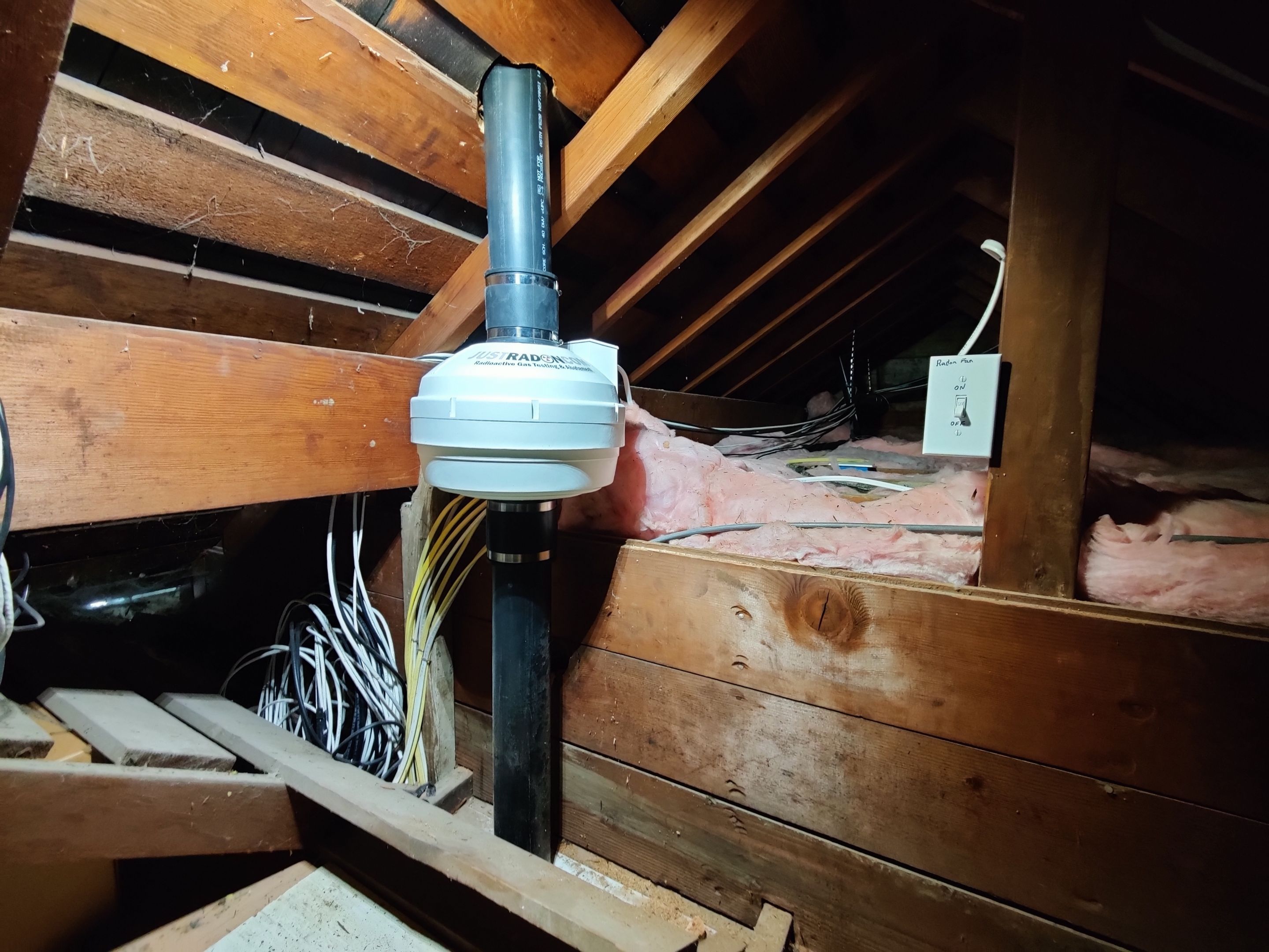 Subslab Radon System by JustRadon.Com