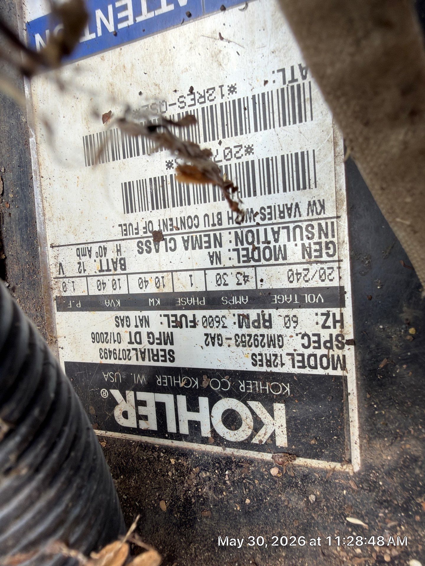 Kohler Standby Generator Annual Tune-Up & Inspection – Lake Bluff, IL | GSHA Services, LTD by GSHA Services LTD
