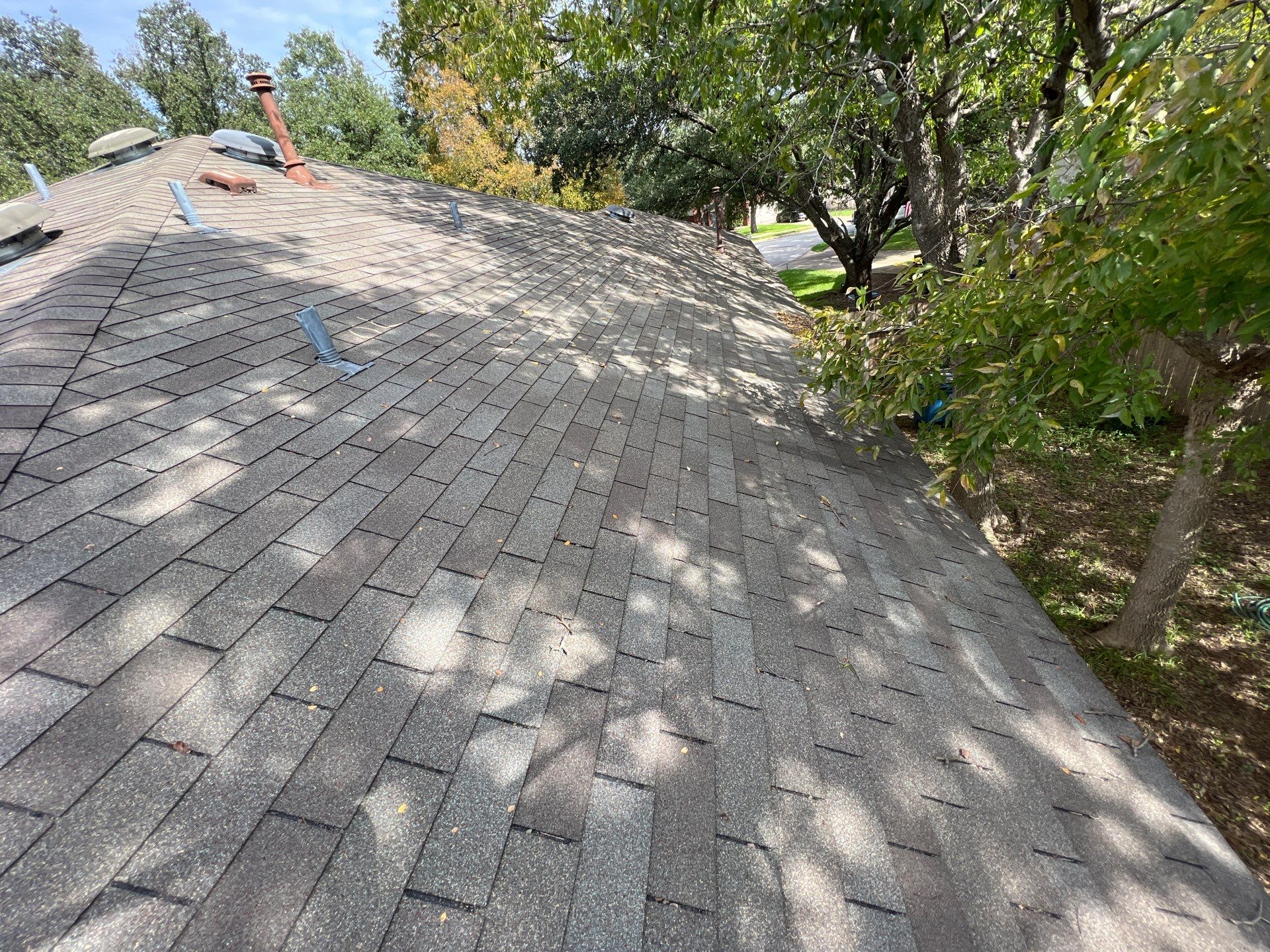 Rental property upgrade using CertainTeed Landmark shingles. by Oakwood Roofing and Construction, LLC