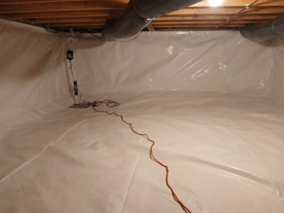 Crawls Repairs - Push Piers, Waterproofing, Insulation, Encapsulation, Brick Tuckpointing