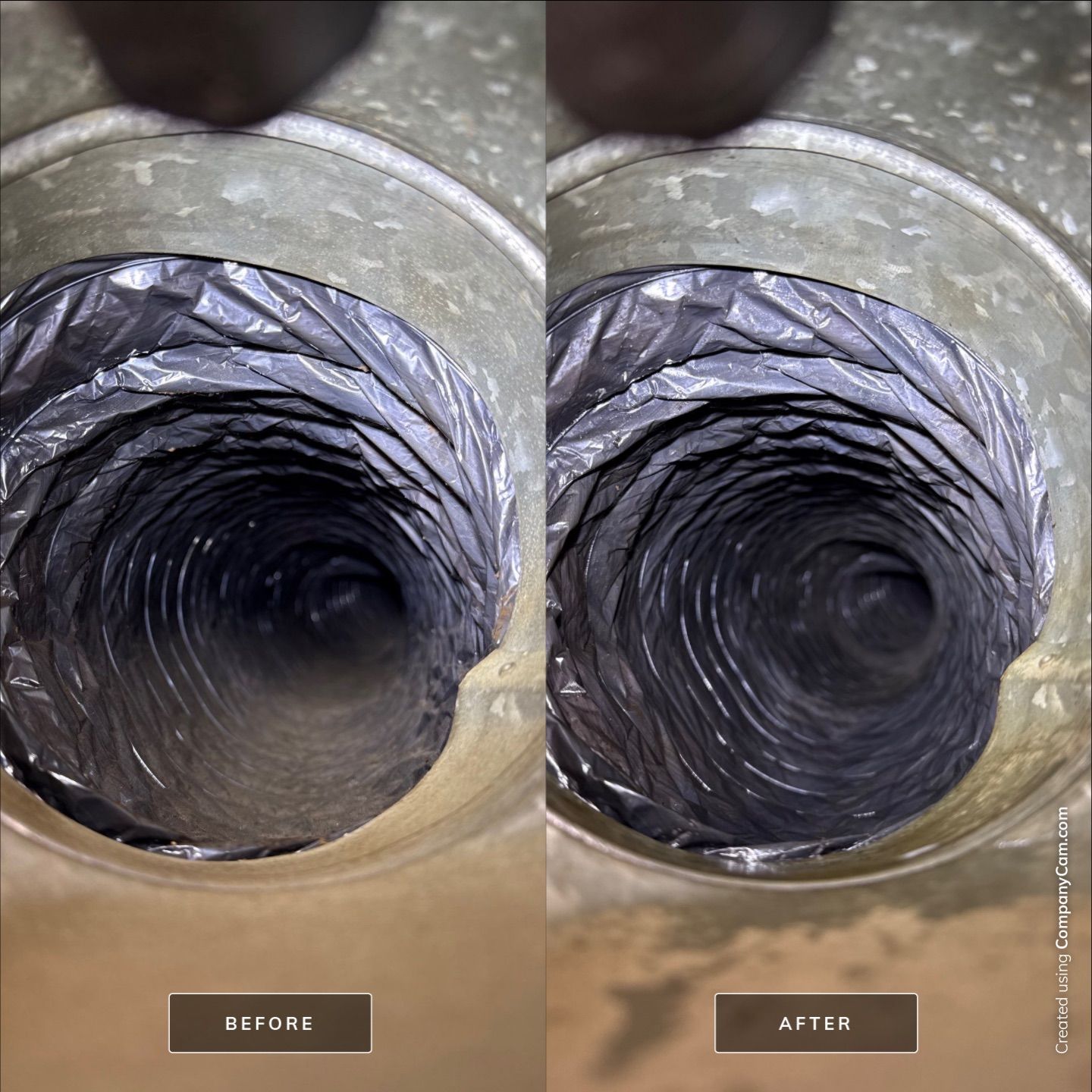 Project in Columbus by Duct Cleaning Solutions 