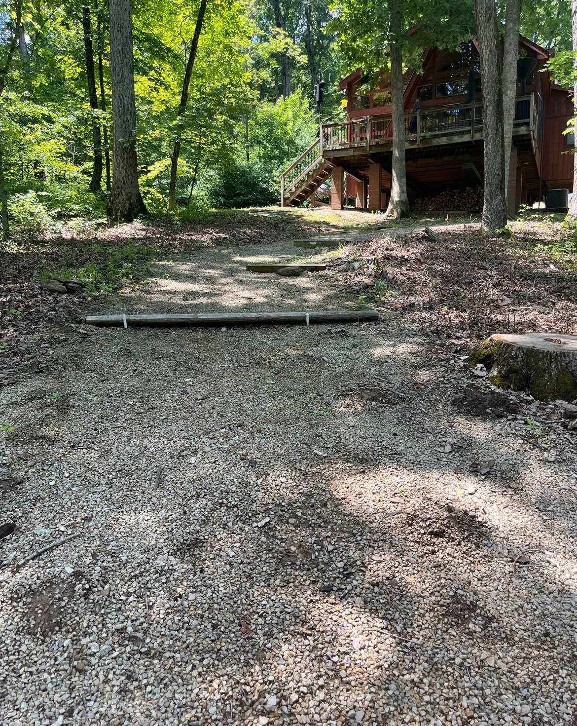 Backyard Lakeside Transformation by Loch Ness Landscaping, LLC