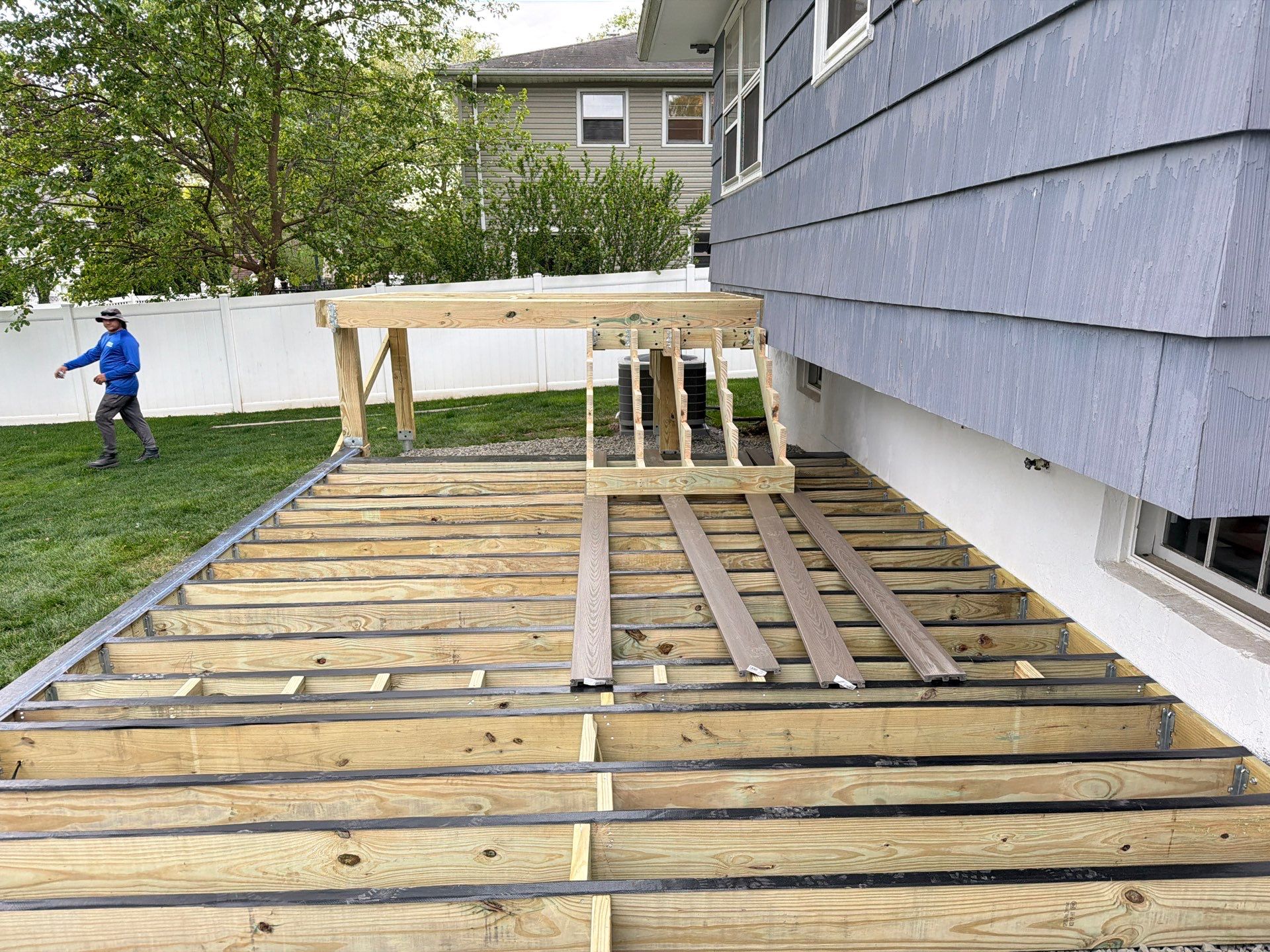 New Bi Level Deck In Westfield , New Jersey  by deck guardian