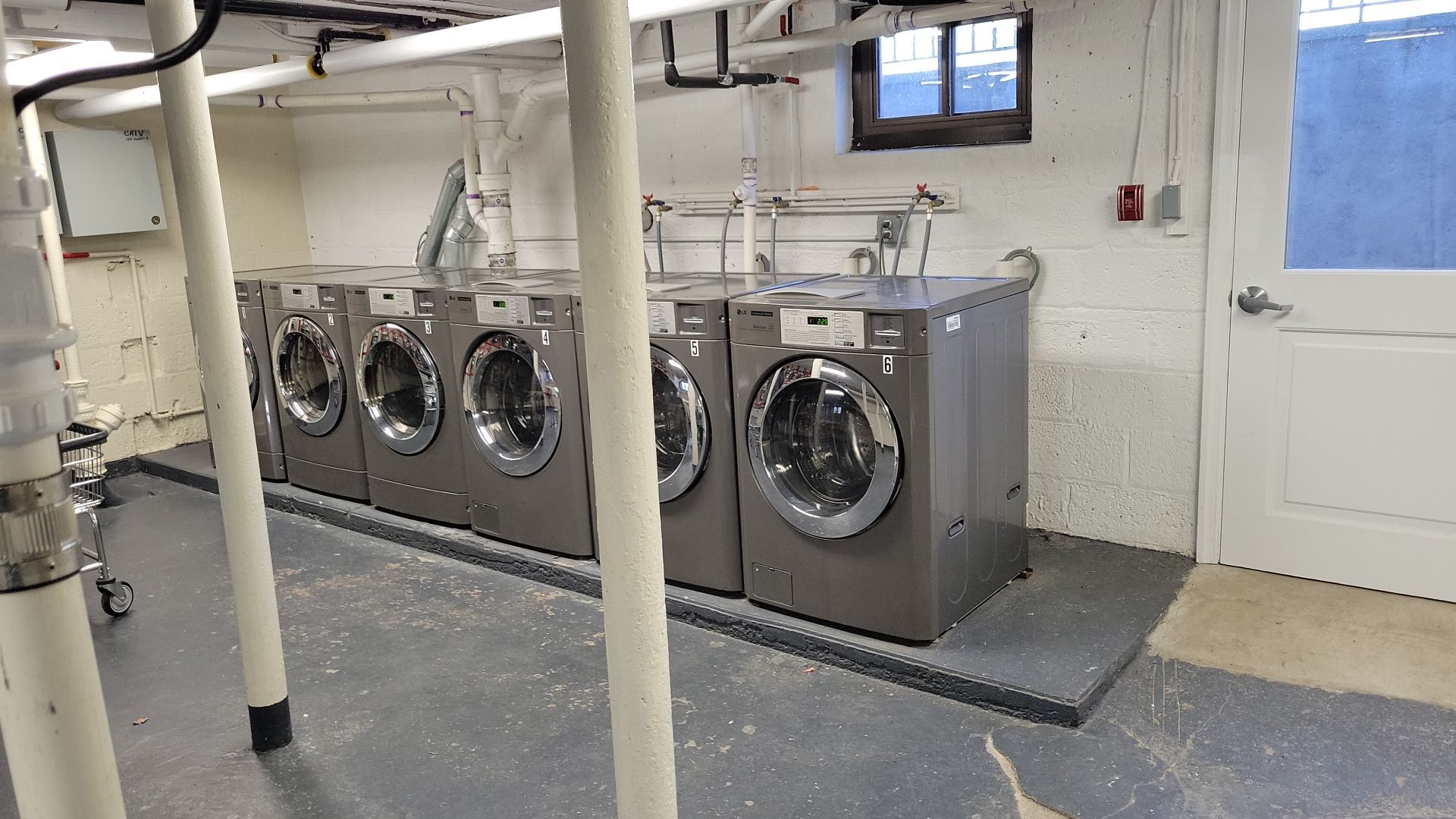 Laundry Room Floor Coating using Penntek- Silver Creek by Spectrum Painting, LLC