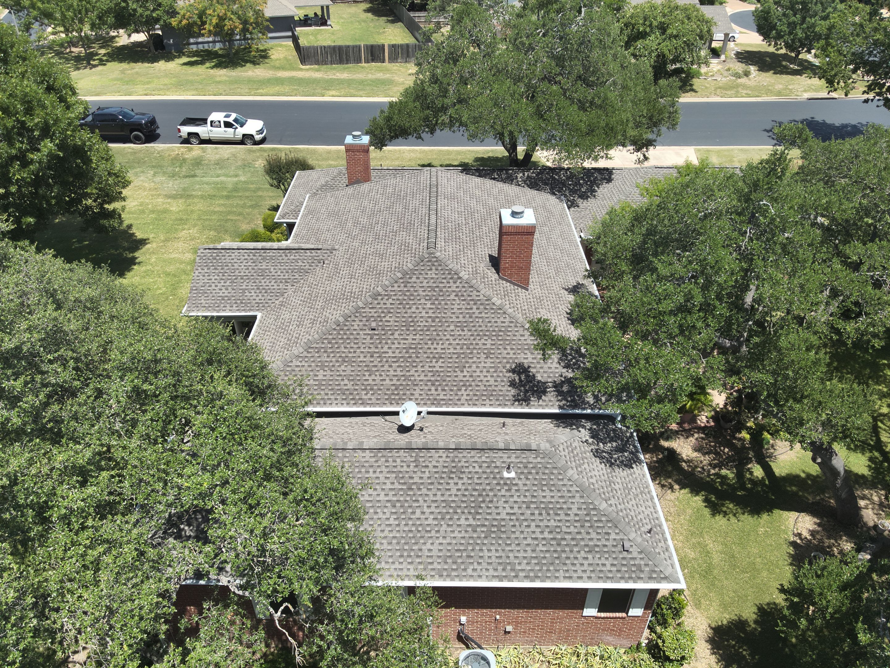 Residential Roof Replacement using GAF - HDZ - Weathered Wood by Action Exteriors