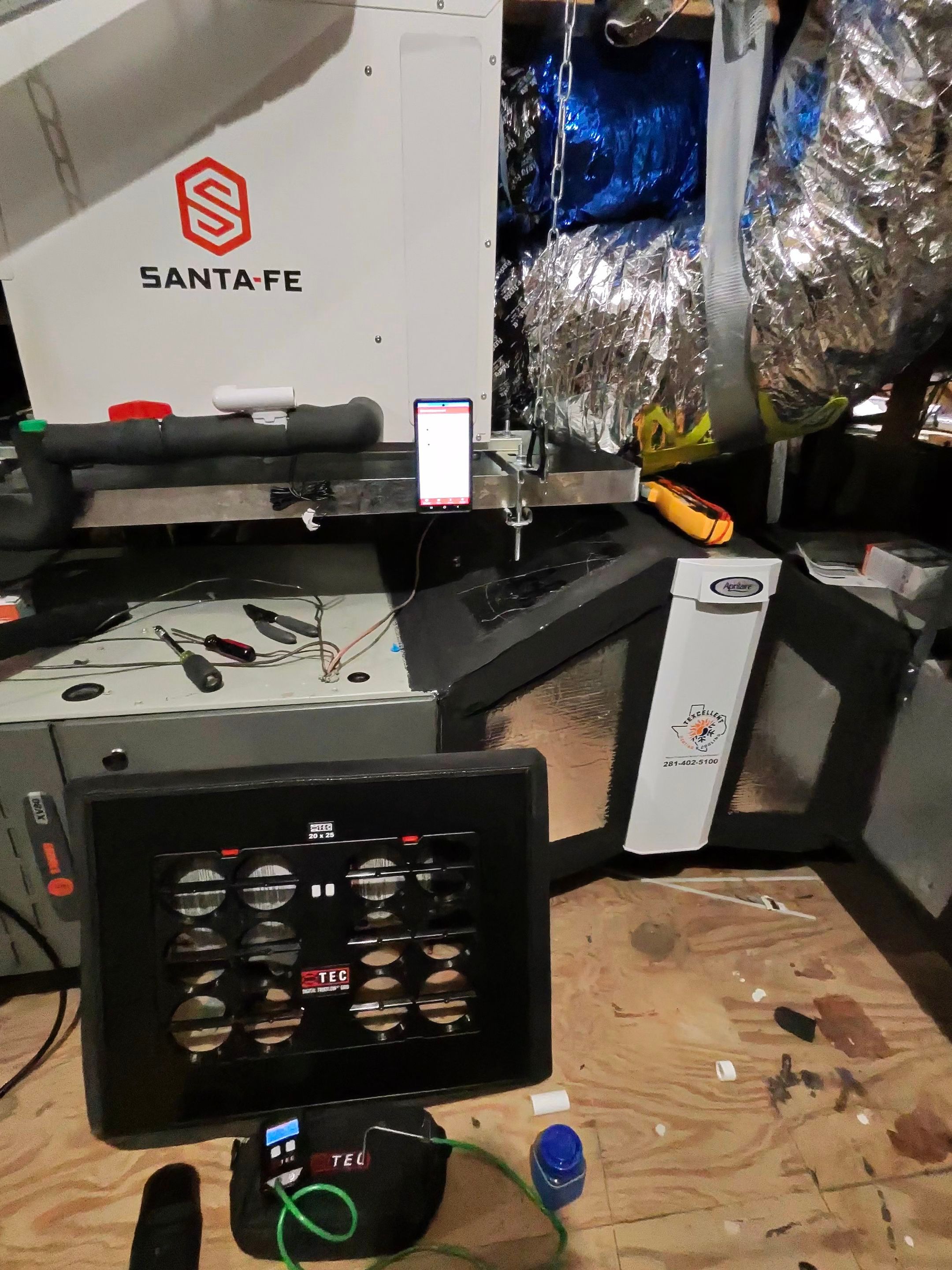 Project in Houston, TX by Texcellent A/C Service