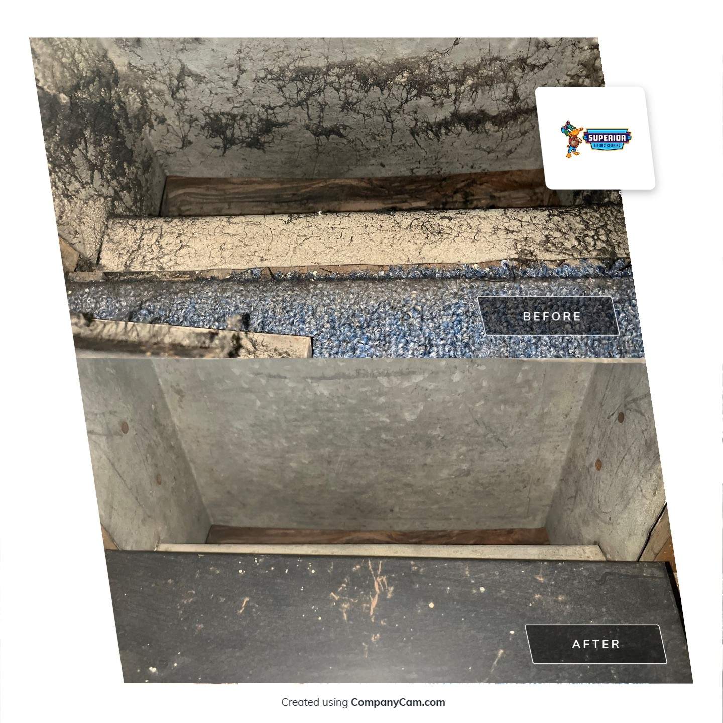 Air Duct Cleaning With a Vacuum Truck in Grove City, PA by Superior Air Duct Cleaning