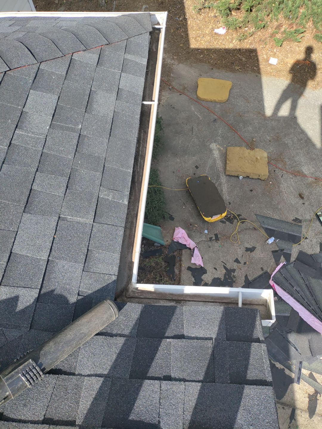 Pool House Roof Replacement using Owens Corning Onyx Black by Inspector Roofing and Restoration