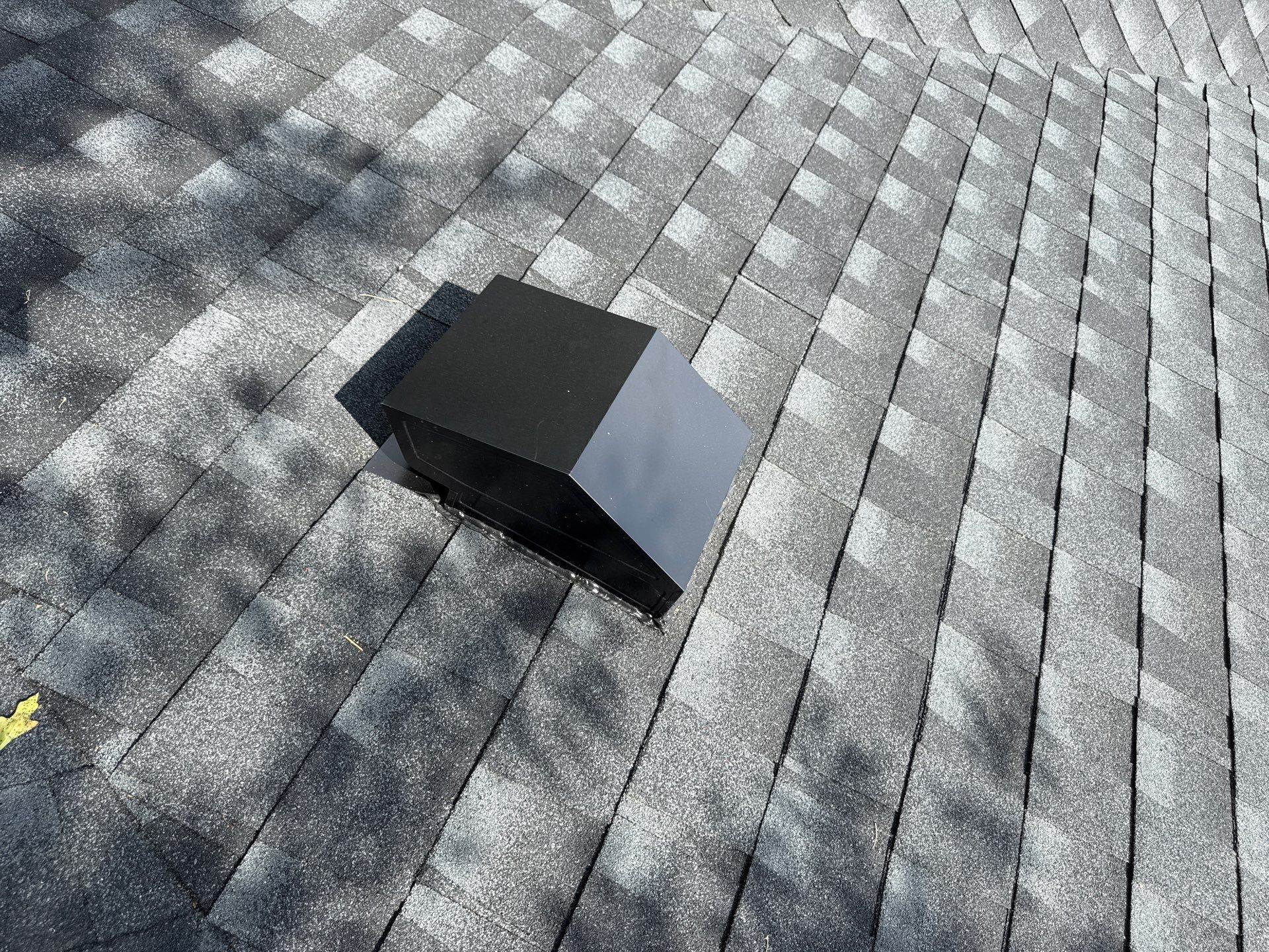 roof, skylight, and full vent system replacement in Mustang by McCann's Roofing and Construction