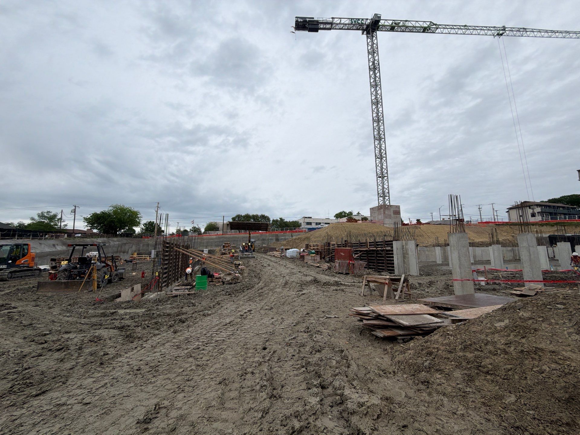 Rockwall Swarm: Downtown Construction Site by Rockwall Honey Bee Company