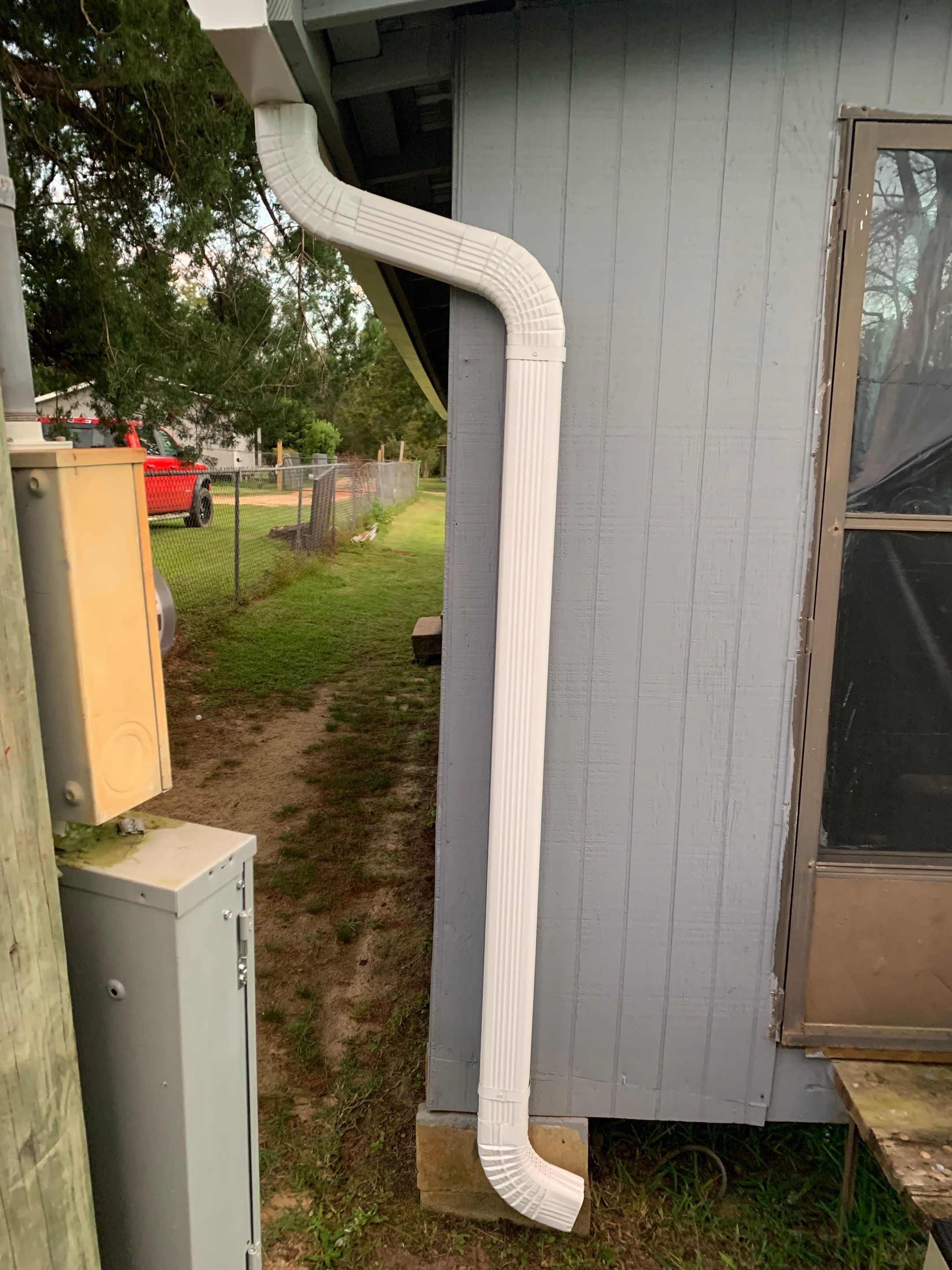 Gutter Installation using K-Style Seamless Gutters by Gutter Professors