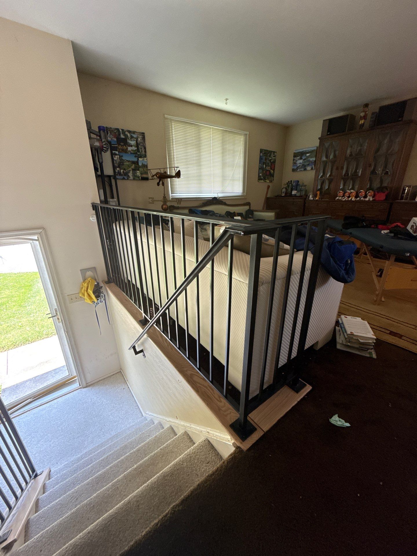 Traditional Interior Iron Railings & Handrails – Residential Interior – Gaithersburg, MD by Capitol Iron Works