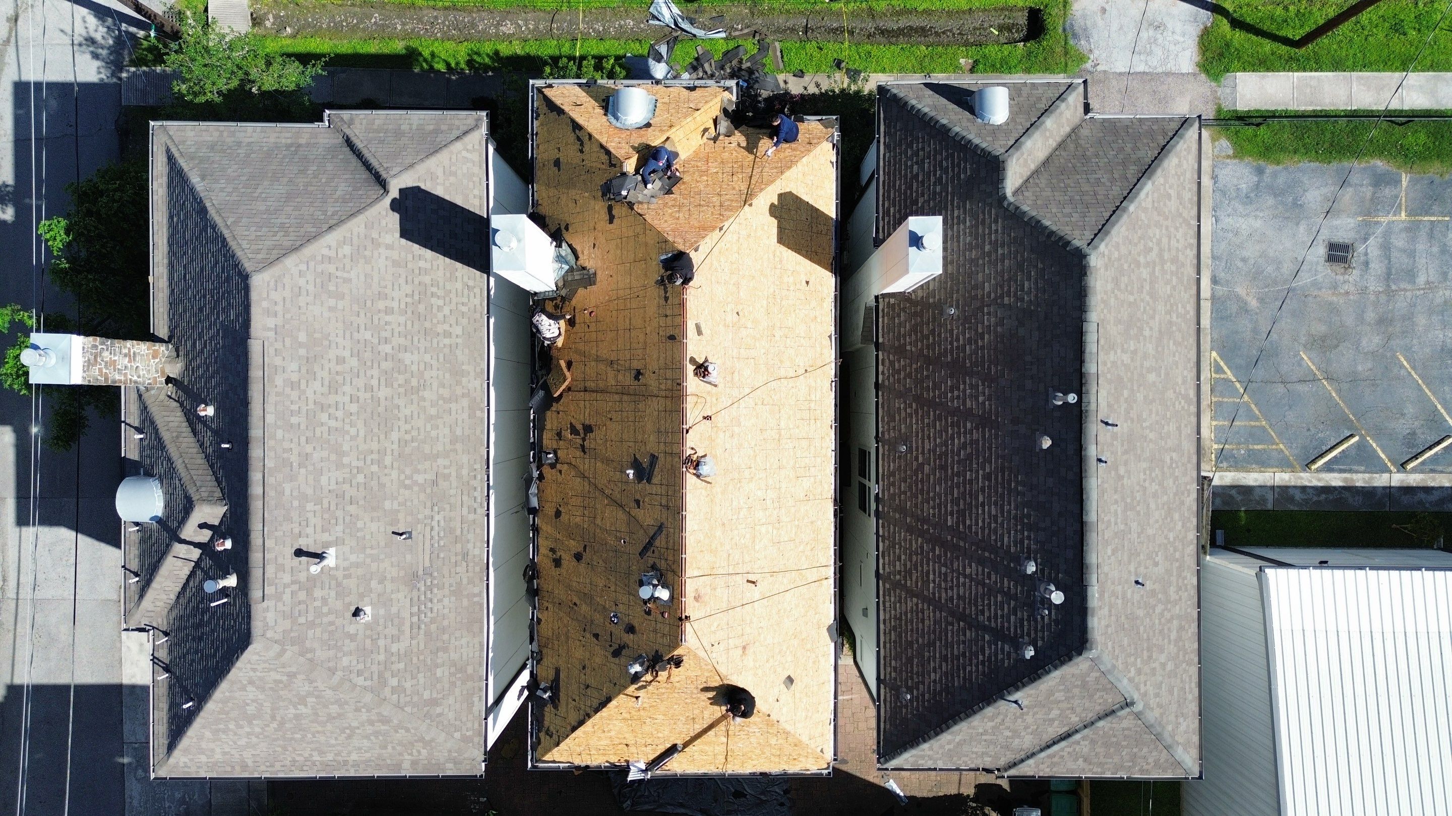 Roof Replacement using IKO Nordic in the Heights! by Core Four Roofing