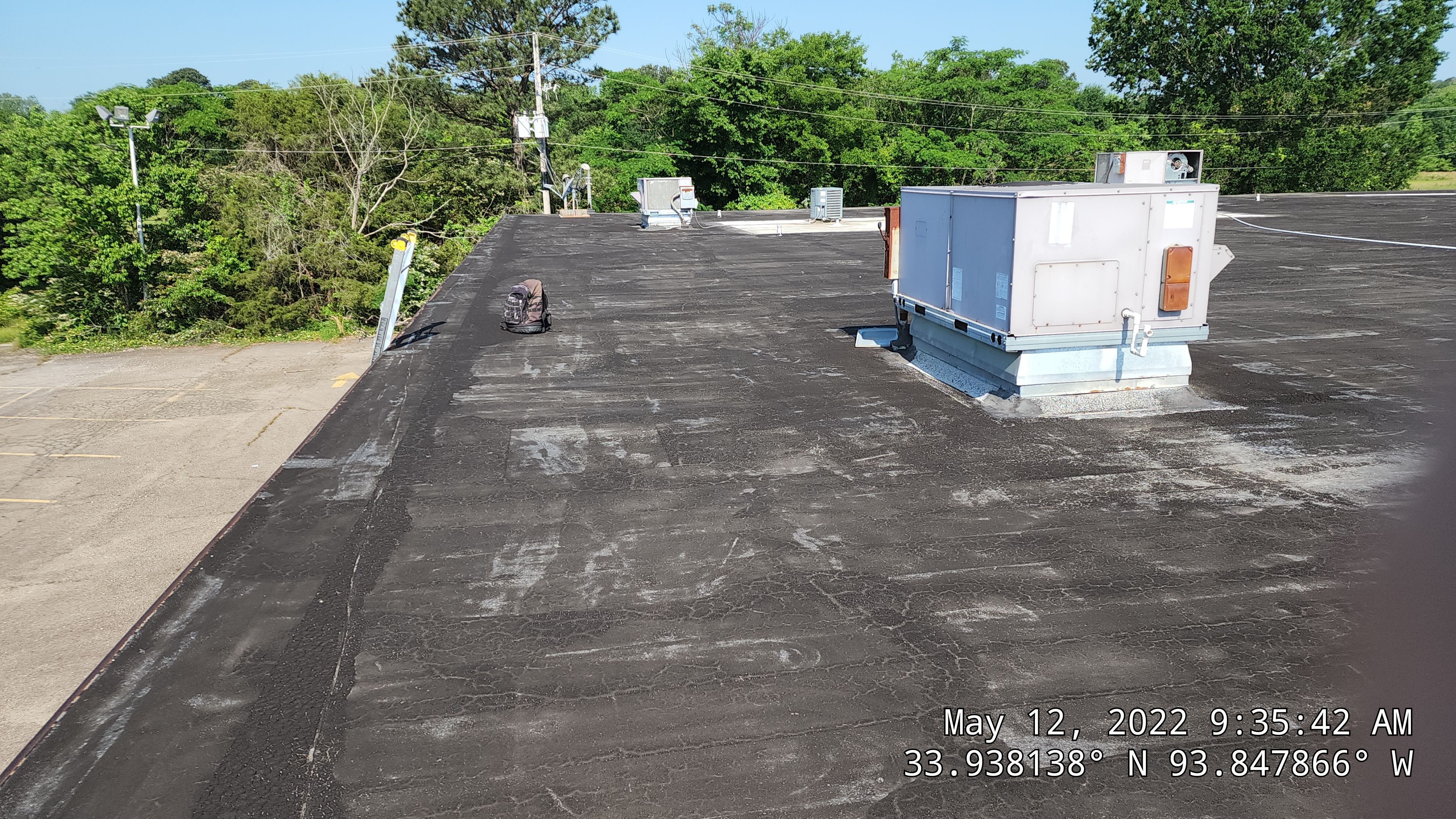 Commercial Roofing Installation using 50 mil PVC by Hostetler Roofing