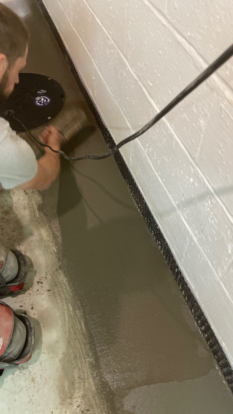 Waterproofing for our neighbor Heather by Waterproofing Northeast