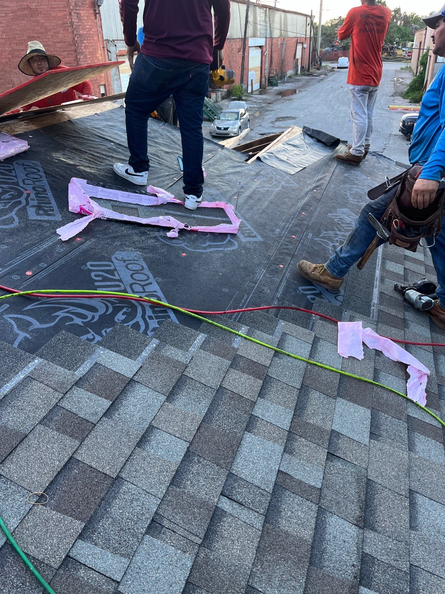 Residential Roofing Repair using Owen's Corning Duration (Lifetime) Shingles by Roof Repair Company