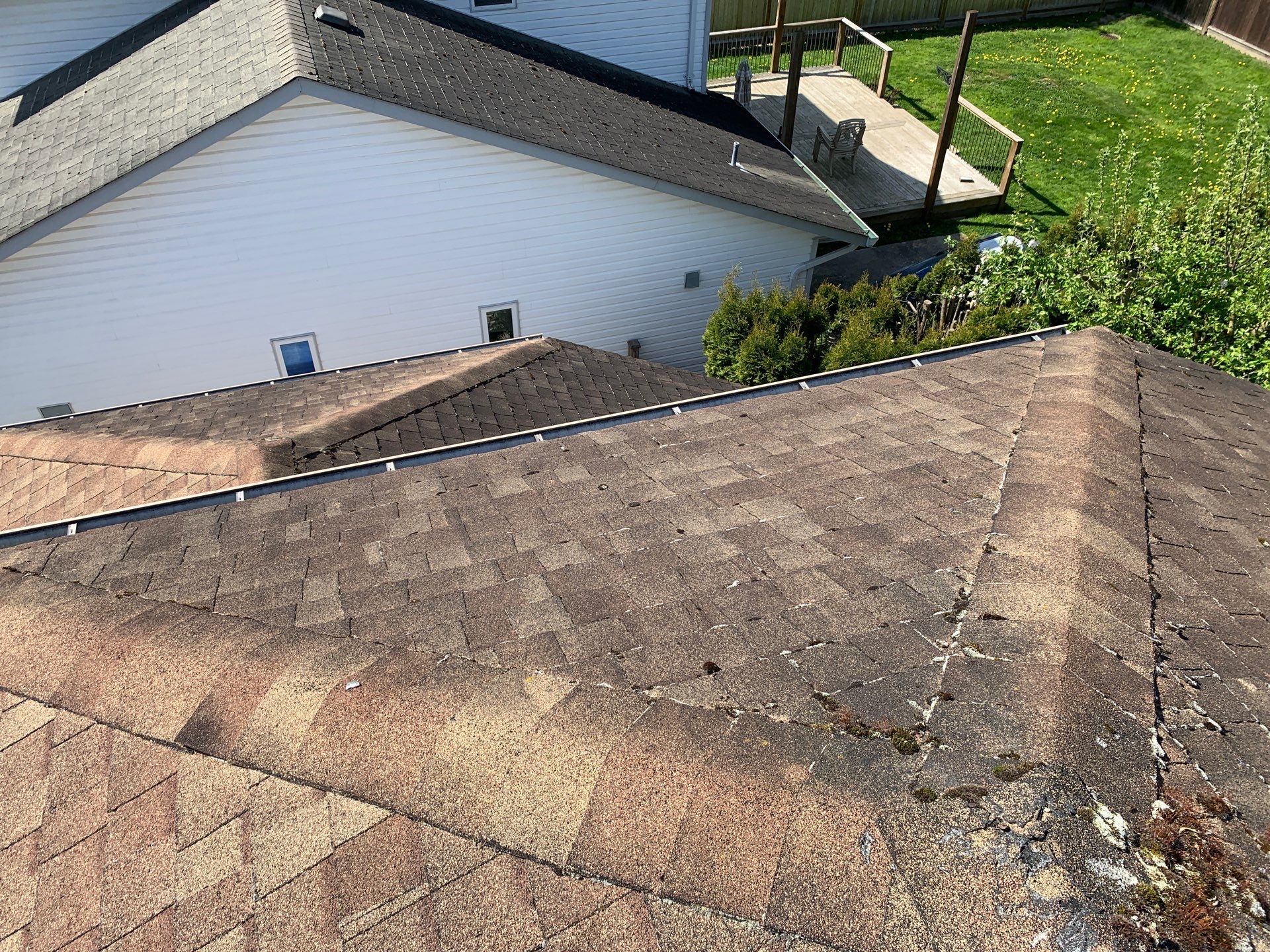 Residential Reroof Shingle - Weatherwood by Top Notch Roofing Inc